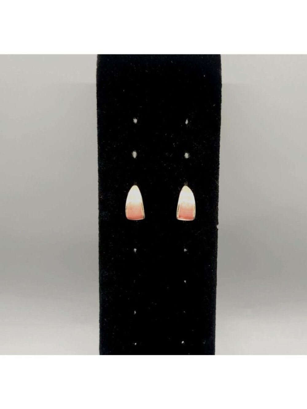 Coral Earrings With Silver Posts